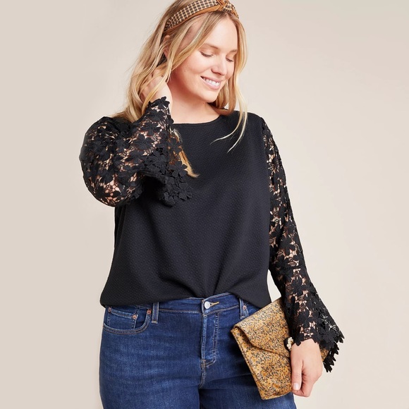 Anthropologie Delilah Lace Top - Picture 7 of 7